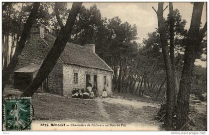 29 Sainte-Marine Combrit 6875. Bénodet - chaumière de pêcheurs - Dentellières