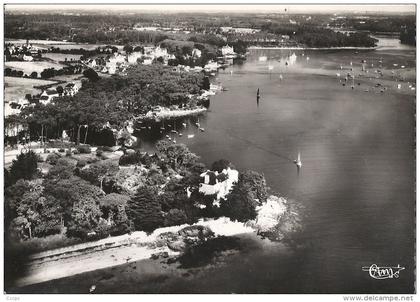 CPSM Combrit - Ste-Marine - Port et  Estuaire de l´Odet vue aérienne