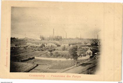 CPA COMMENTRY Panorama des Forges (262202)