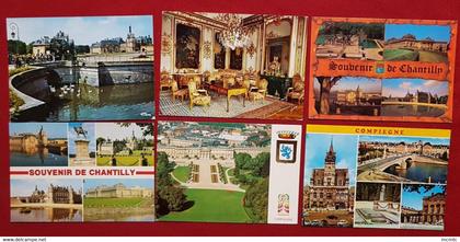 17 cartes Modernes  - Compiegne  - (  60 - Oise  )