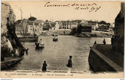 CPA CONCARNEAU - Le Passage - Vue de CONCARNEAU (457453)