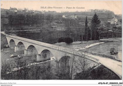 AFQP6-87-0543 - ISLE - pont de condat