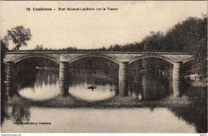 CPA Confolens Pont Babaud Laribiere sur la Vienne FRANCE (1074225)