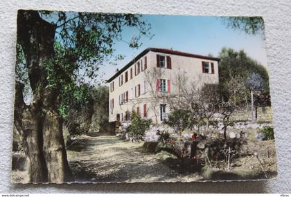 Cpm 1958, Sclos de Contes, maison de repos la source, Alpes maritimes 06