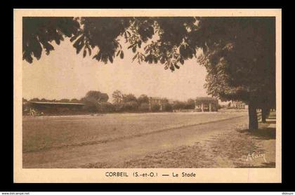 91 - Corbeil Essonnes - Le Stade - DOUBLON - CPA - Voir Scans Recto-Verso