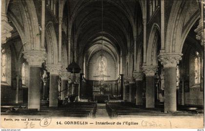 CPA AK CORBELIN - Intérieur de l'Église (489328)