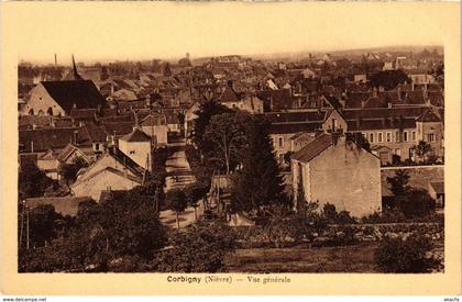 CPA CORBIGNY Vue générale Nievre (100439)