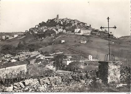 CPSM Cordes Vue générale côté Ouest