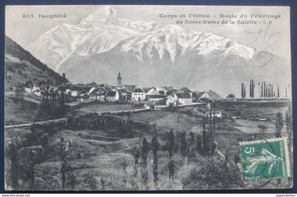 38 Matheysine Corps - Corps et l'Obiou - Route du Pèlerinage de Notre-Dame de la Salette