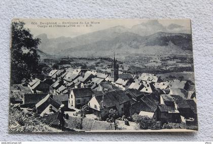 Cpa 1924, Corps et l'Obiou, environs de la Mure, Isère 38