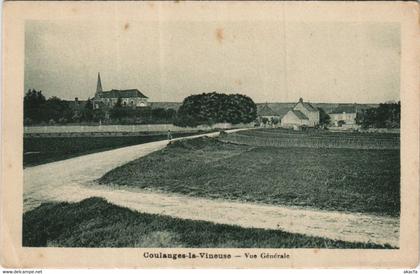 CPA COULANGES-la-VINEUSE Vue Generale (1198433)