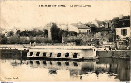 CPA COULANGES-sur-YONNE - Le Bateau-Lavoir (357871)