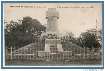 45 - COULMIERS --  Monument de ....