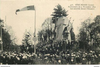 LOIRET  COULMIERS  anniversaire du 9 Novembre 1870