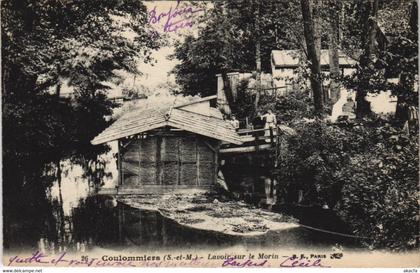 CPA COULOMMIERS - Lavoir sur le Morin (120314)