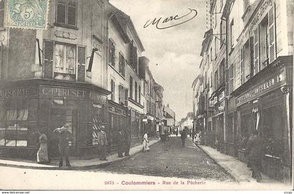 CPA Coulommiers Rue de la Pêcherie