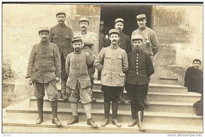 92 - COURBEVOIE - Carte Photo Militaires