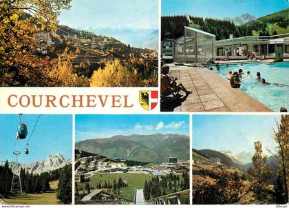 73 - Courchevel - Multivues - Blasons - CPM - Voir Scans Recto-Verso