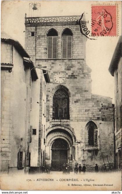 CPA COURPIERE L'Eglise (1255340)