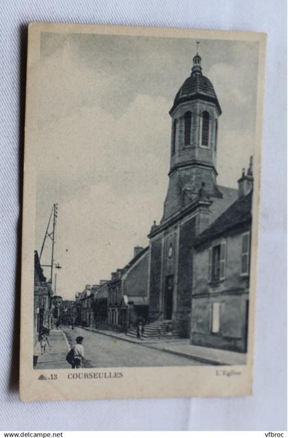 Courseulles, l'église, Calvados 14