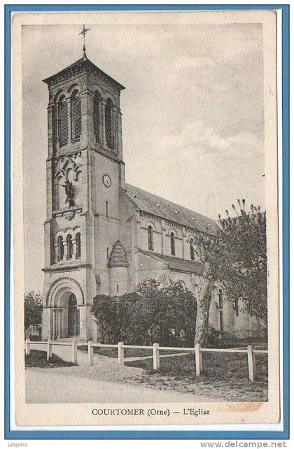 61 - COURTOMER --  L´Eglise