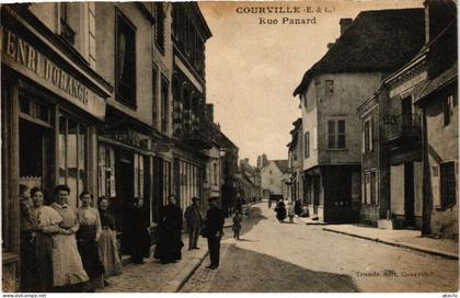 CPA COURVILLE-Rue Panard (177296)