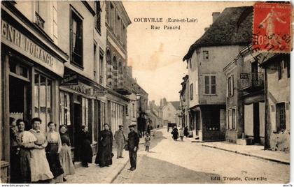 CPA COURVILLE - Rue Pannard (385841)