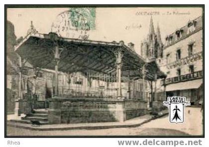 50 Coutances - 71  COUTANCES - La Poissonnerie - cpa