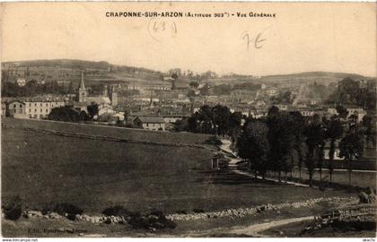 CPA CRAPONNE-sur-ARZON (Altitude 963) - Vue générale (588862)