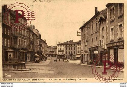 CRAPONNE SUR ARZON FAUBOURG CONSTANT