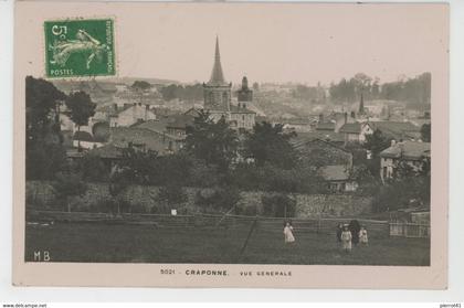 CRAPONNE SUR ARZON - Vue générale