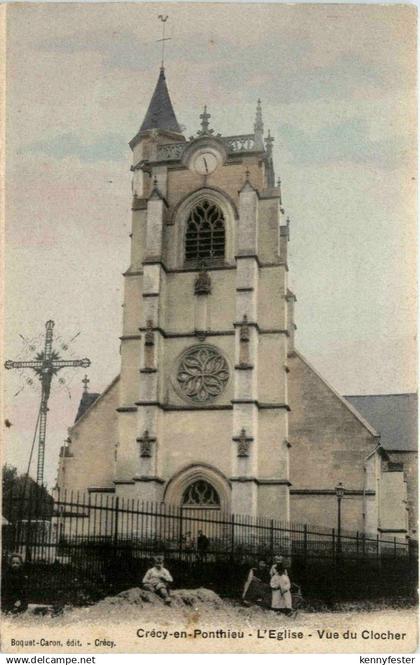 Crecy en Ponthieu - L Eglise - Somme - 80