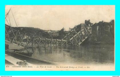 a903 / 301 60 - CREIL Le Pont de Creil - Guerre 1914