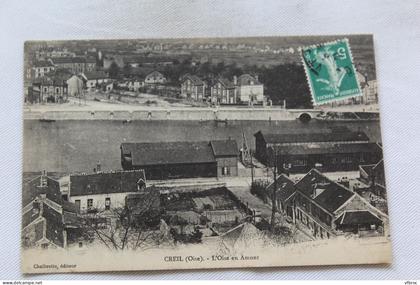 Creil, l'Oise en amont, Oise 60