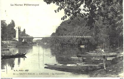 Carte  POSTALE  ANCIENNE de SAINT MAUR - CRETEIL