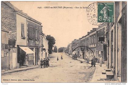 ¤¤   -   1648   -  GREZ-en-BOUERE  -   Rue de Sablé   -   ¤¤