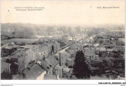 CAR-AAWP6-53-0470 - CREZ-EN-BOUERE - panorama - route de sablé