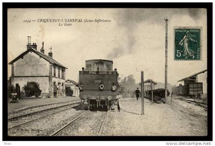 76 Criquetot-l'Esneval gare train D76D K76196K C76196C RH096178