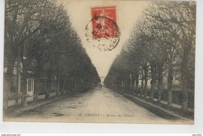 CROISSY SUR SEINE - Avenue des Tilleuls