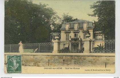 CROISSY SUR SEINE - Quai de l'Ecluse