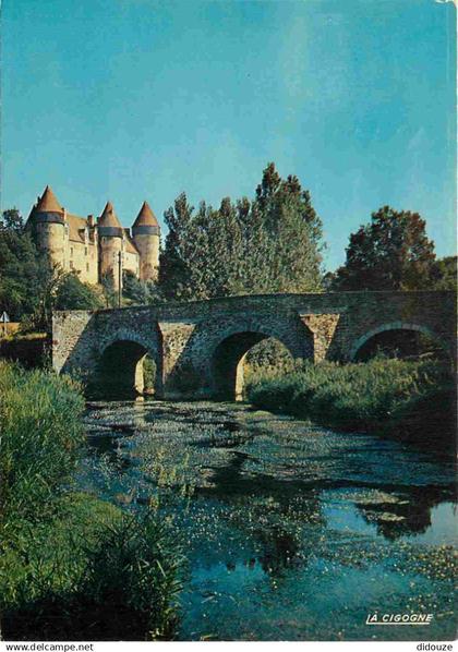 18 - Culan - Le vieux pont sur l'Arnon et Ie Château - CPM - Voir Scans Recto-Verso