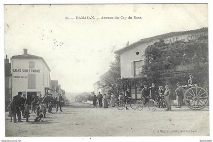 DAMAZAN (47) - Avenue du Cap du Bosc - Ed. J. Allègre, Damazan