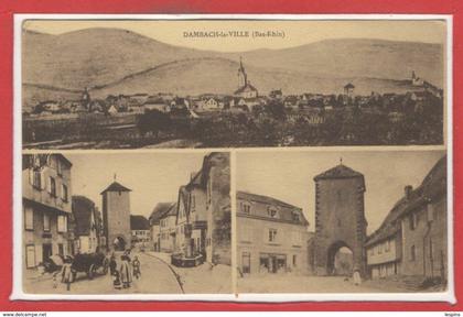 67 - DAMBACH la VILLE --  3 vues