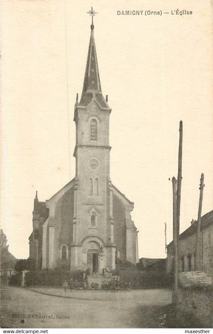 DAMIGNY l'église