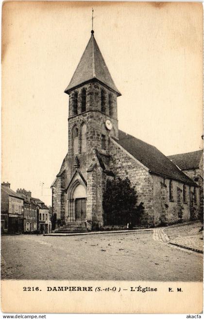 CPA DAMPIERRE Eglise (1385821)