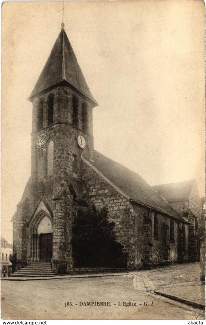 CPA DAMPIERRE Eglise (1412432)