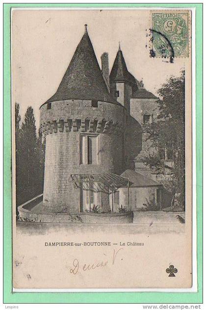 17 - DAMPIERRE sur BOUTONNE --  Le Château