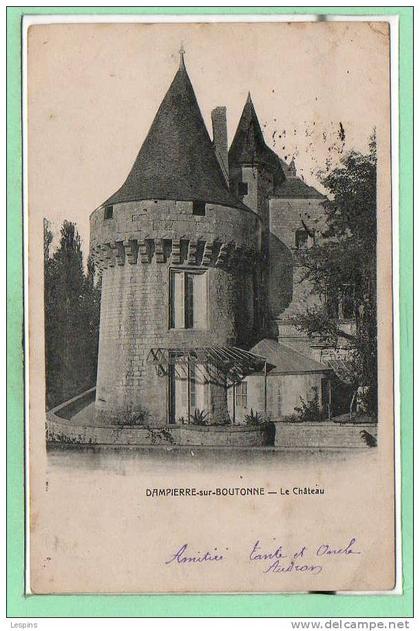 17 - DAMPIERRE sur BOUTONNE --  Le Château