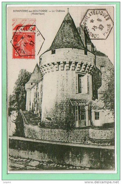 17 - DAMPIERRE sur BOUTONNE --  Le Château ( historique )