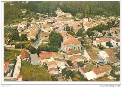 charente maritime    : DAMPIERRE  sur  BOUTONNE  :  vue  aérienne